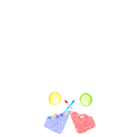 Independence Day Water Sticker by K Fry My