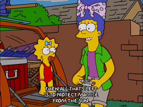 protect marge simpson GIF