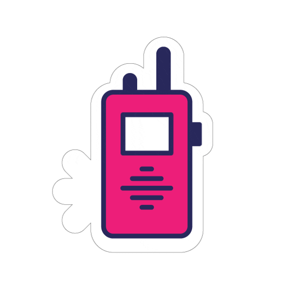 Walkie Talkie Radio Sticker for iOS & Android GIPHY