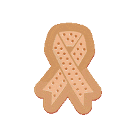 AddictionAgency boobs cancer breastcancer ribbons Sticker