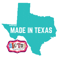 bigtopentertainment texas made in texas shop small yall bigtopshow Sticker