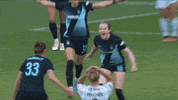 Womens Soccer Hug GIF by National Women's Soccer League