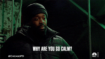 Why Are You So Calm GIF by One Chicago