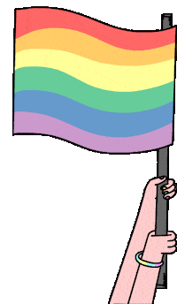 Rainbow We Are Home Sticker by Budapest Pride