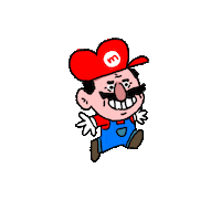 Mario Videogame Sticker