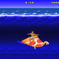 video game pizza GIF by Anne Horel
