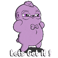 Excited Lets Go Sticker by Fugz Official