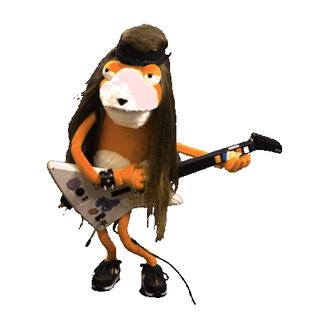 tkachvemov giphyupload rock guitar guitarhero Sticker