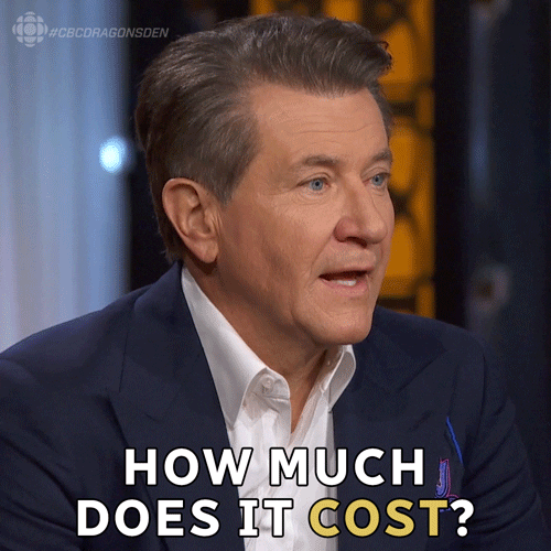 How Much Does It Cost Robert Herjavec GIF by CBC