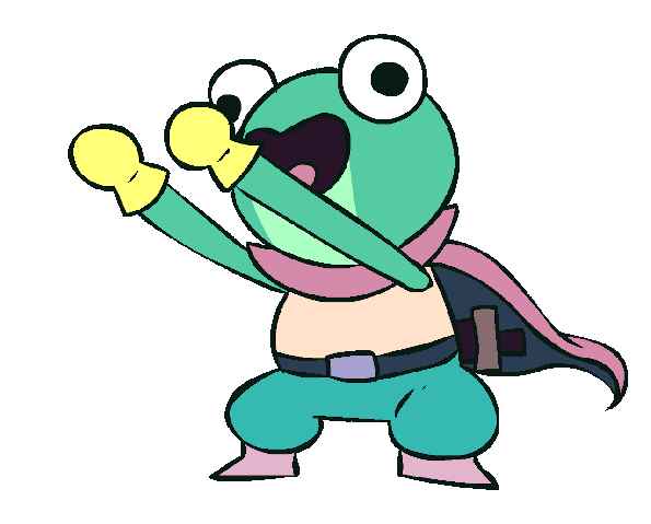 steven universe dancing frog Sticker
