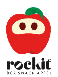 Wink Apple Sticker by elbe-obst