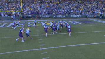 Northwestern Football Baseball GIF by Northwestern Athletics
