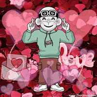 爱 Love Love Love Love GIF by Zhot