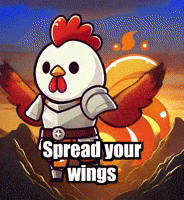 Strength Flight GIF by Zorooster