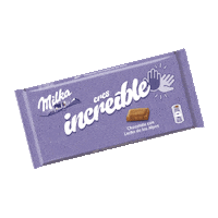 Milka_es amor chocolate frases amistad Sticker