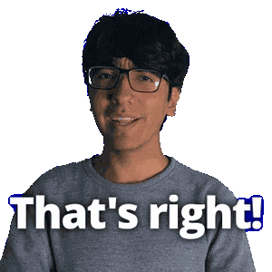 Right On Yes Sticker