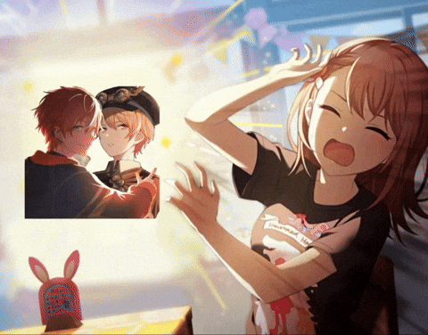 wwansho giphyattribution tsukasa akito akikasa GIF