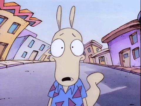 rockos modern life nicksplat GIF