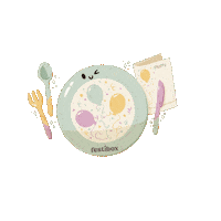 Table Plate Sticker by Festibox