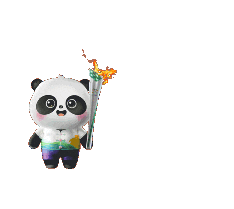 Torch Relay Monkey Sticker by The World Games