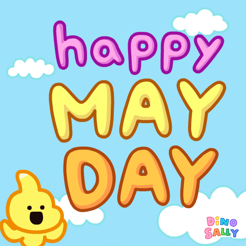 Happy 1 May GIF by DINOSALLY