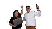vicandsasha launchday vicandsasha happylaunch Sticker