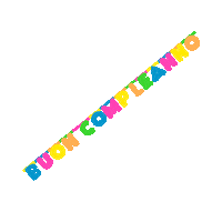 GiviItalia party rainbow birthday happybirthday Sticker