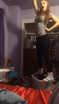 cheer fail GIF by America's Funniest Home Videos
