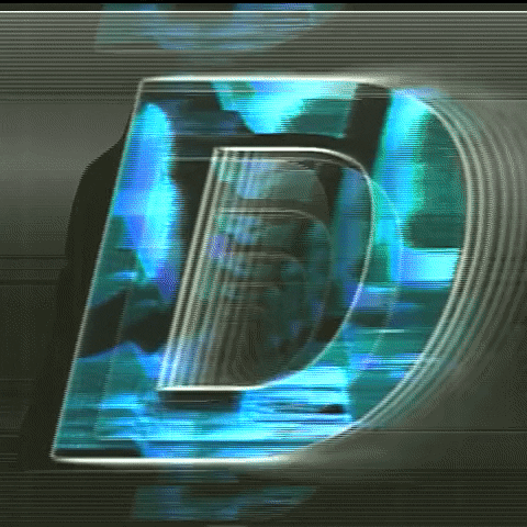 Glitch Alphabet GIF by #BASILIO