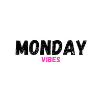 Monday Vibes Sticker by HAUS OF AUB