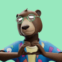 Heart Love GIF by Okay Bears