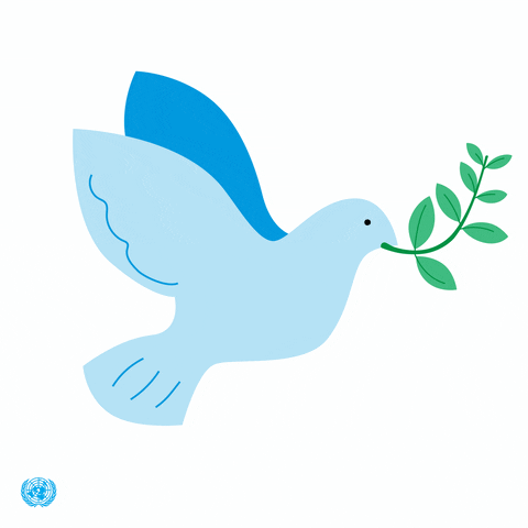 Holy Spirit Peace GIF by United Nations