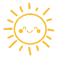 Happy Summer Sticker by alwinjolliffe.com