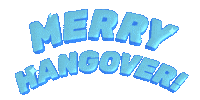 Sick Merry Christmas Sticker by James Huson