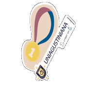 Uniagustoficial uniagustiniana agustiniano Sticker
