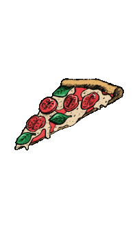 KanyaMao pizza pizzaslice kanyamao chezgab Sticker
