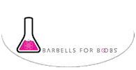 Barbells B4B Sticker by Healthy Steps Nutrition