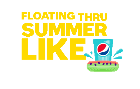 summergram floating Sticker