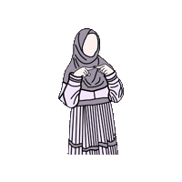 singlelillah cute beautiful islam muslim Sticker