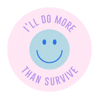 Survive Mental Health Sticker by mandy
