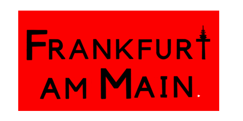Frankfurt Am Main Love Sticker by Pani Dominika