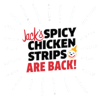 Chicken Chickentenders Sticker by Jack in the Box