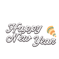 Happy New Year Sticker by Kompas.com