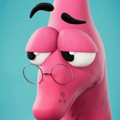 Over It Whatever GIF by Claynosaurz