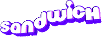 Sandwich Sticker by GIPHY Text