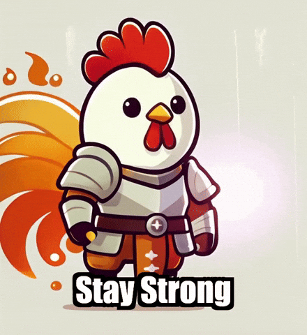 Wisdom Stay Strong GIF by Zorooster