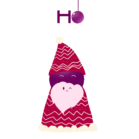Happy Merry Christmas Sticker by Pocca Dot Media