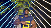 Go Blue Michigan Football GIF by Michigan Athletics