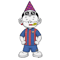 Red Earring Monkey Sticker by Zhot