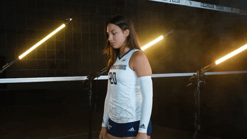 Georgia Tech Volleyball GIF by Georgia Tech Yellow Jackets
